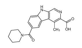 6-piperidinocarbonyl-4-methyl-β-carboline-3-carboxylic acid CAS:96833-20-4 manufacturer & supplier