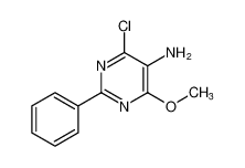 5-Pyrimidinamine, 4-chloro-6-methoxy-2-phenyl- CAS:96833-44-2 manufacturer & supplier