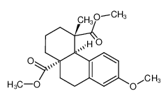 (+/-)-dimethyl 7-methoxy-4α-methyl-1,2,3,4,4aβ,9,10,10a-octahydrophenanthrene-4β,10aβ-dicarboxylate CAS:96834-47-8 manufacturer & supplier