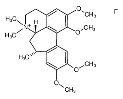 (6aS,8R)-1,2,10,11-Tetramethoxy-6,6,8-trimethyl-4,5,6,6a,7,8-hexahydro-6-azonia-benzo[4,5]cyclohepta[1,2,3-de]naphthalene; iodide CAS:96838-51-6 manufacturer & supplier