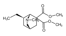 (1R,4S,7R)-7-Ethyl-2-methyl-2-aza-bicyclo[2.2.2]octane-6,6-dicarboxylic acid dimethyl ester CAS:96838-68-5 manufacturer & supplier