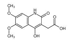 (4-Hydroxy-6,7-dimethoxy-2-oxo-1,2-dihydro-quinolin-3-yl)-acetic acid CAS:96838-81-2 manufacturer & supplier