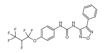 1-(4-(1,1,2,3,3,3-hexafluoropropoxy)phenyl)-3-(4-phenyl-1,2,5-oxadiazol-3-yl)urea CAS:96842-34-1 manufacturer & supplier