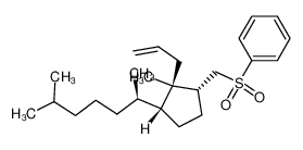 (-)-2(S)-methyl-1(S)-((phenylsulfonyl)methyl)-2-(2-propenyl)-3(R)-(1(R),5-dimethylhexyl)cyclopentane CAS:96843-44-6 manufacturer & supplier