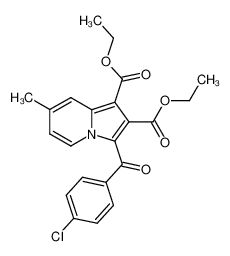 3-(4-Chloro-benzoyl)-7-methyl-indolizine-1,2-dicarboxylic acid diethyl ester CAS:96844-96-1 manufacturer & supplier