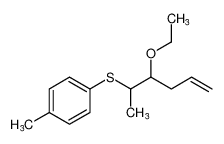 Benzene, 1-[(2-ethoxy-1-methyl-4-pentenyl)thio]-4-methyl- CAS:96856-78-9 manufacturer & supplier