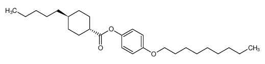 Cyclohexanecarboxylic acid, 4-pentyl-, 4-(nonyloxy)phenyl ester, trans- CAS:96860-35-4 manufacturer & supplier