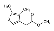 3-Thiopheneacetic acid, 4,5-dimethyl-, methyl ester CAS:96862-83-8 manufacturer & supplier