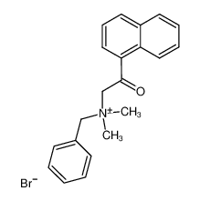 Benzyl-dimethyl-(2-naphthalen-1-yl-2-oxo-ethyl)-ammonium; bromide CAS:96863-71-7 manufacturer & supplier