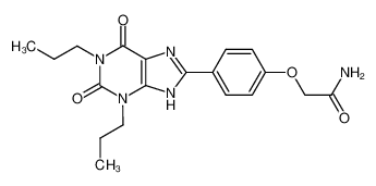 2-[4-(2,6-Dioxo-1,3-dipropyl-2,3,6,9-tetrahydro-1H-purin-8-yl)-phenoxy]-acetamide CAS:96865-90-6 manufacturer & supplier