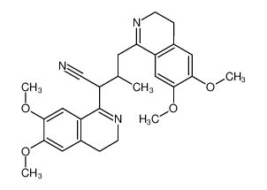 2,4-bis-(6,7-dimethoxy-3,4-dihydro-isoquinolin-1-yl)-3-methyl-butyronitrile CAS:96869-62-4 manufacturer & supplier