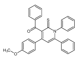 3-benzoyl-4-(4-methoxyphenyl)-1,6-diphenyl-2(1H)-pyridinethione CAS:96881-31-1 manufacturer & supplier