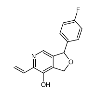 6-ethenyl-3-(4-fluorophenyl)-1,3-dihydrofuro[3,4-c]pyridin-7-ol CAS:96882-52-9 manufacturer & supplier