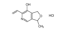 Furo[3,4-c]pyridin-7-ol, 6-ethenyl-1,3-dihydro-3-methyl-, hydrochloride CAS:96882-63-2 manufacturer & supplier