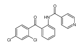 4-Pyridinecarboxamide, N-[2-(2,4-dichlorobenzoyl)phenyl]- CAS:96883-83-9 manufacturer & supplier