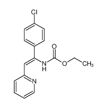 ethyl (Z)-(1-(4-chlorophenyl)-2-(pyridin-2-yl)vinyl)carbamate CAS:96884-15-0 manufacturer & supplier