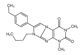 6-butyl-7-(4-ethylphenyl)-2,4-dimethylpurino[7,8-a]imidazole-1,3-dione CAS:96885-60-8 manufacturer & supplier