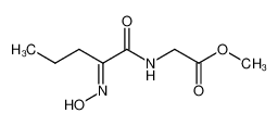 {2-[(E)-Hydroxyimino]-pentanoylamino}-acetic acid methyl ester CAS:96891-47-3 manufacturer & supplier