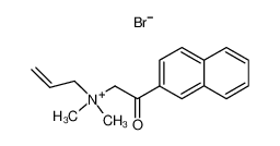 Allyl-dimethyl-(2-naphthalen-2-yl-2-oxo-ethyl)-ammonium; bromide CAS:96893-00-4 manufacturer & supplier