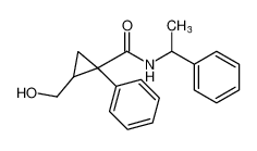 2-(hydroxymethyl)-1-phenyl-N-(1-phenylethyl)cyclopropane-1-carboxamide CAS:96895-15-7 manufacturer & supplier