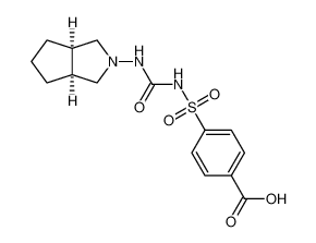 4-(N-(((3aR,6aS)-hexahydrocyclopenta[c]pyrrol-2(1H)-yl)carbamoyl)sulfamoyl)benzoic acid CAS:96896-08-1 manufacturer & supplier