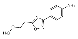 4-[5-(2-Methoxy-ethyl)-[1,2,4]oxadiazol-3-yl]-phenylamine CAS:96898-81-6 manufacturer & supplier