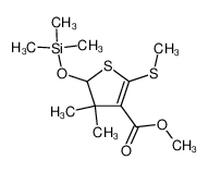 4,4-Dimethyl-2-methylsulfanyl-5-trimethylsilanyloxy-4,5-dihydro-thiophene-3-carboxylic acid methyl ester CAS:96914-02-2 manufacturer & supplier