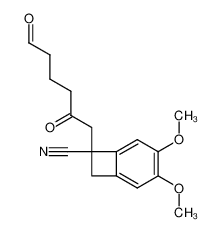 3,4-dimethoxy-7-(2,6-dioxohexyl)bicyclo(4.2.0)octa-1(6),2,4-triene-7-carbonitrile CAS:96917-53-2 manufacturer & supplier