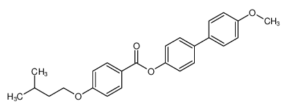 Benzoic acid, 4-(3-methylbutoxy)-, 4'-methoxy[1,1'-biphenyl]-4-yl ester CAS:96917-88-3 manufacturer & supplier