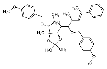 (2E,4R,5S,6S,7R,8R,9R)-7,8-isopropylidenedioxy-5,9-bis(4-methoxybenzyloxy)-4,6,8-trimethyl-2-phenylundec-2-ene CAS:96918-75-1 manufacturer & supplier