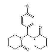 2-Piperidinone, 1,1'-[(4-chlorophenyl)methylene]bis- CAS:96918-85-3 manufacturer & supplier