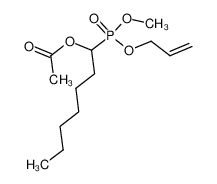 Acetic acid 1-(allyloxy-methoxy-phosphoryl)-heptyl ester CAS:96921-65-2 manufacturer & supplier