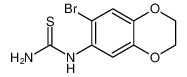 Thiourea, (7-bromo-2,3-dihydro-1,4-benzodioxin-6-yl)- CAS:96923-96-5 manufacturer & supplier