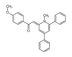 1-(4-Methoxy-phenyl)-2-[1-methyl-4,6-diphenyl-1H-pyridin-(2E)-ylidene]-ethanone CAS:96927-71-8 manufacturer & supplier