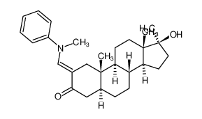 17α-Methyl-2-(N-methylanilinomethylen)-5α-androstanol-(17β)-on-(3) CAS:96931-34-9 manufacturer & supplier