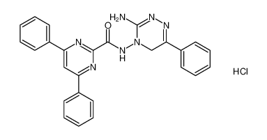 N-(3-amino-6-phenyl-1,2,4-triazin-4(5H)-yl)-4,6-diphenylpyrimidine-2-carboxamide hydrochloride CAS:96939-74-1 manufacturer & supplier