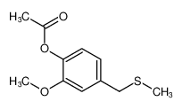 Phenol, 2-methoxy-4-[(methylthio)methyl]-, acetate CAS:96943-27-0 manufacturer & supplier