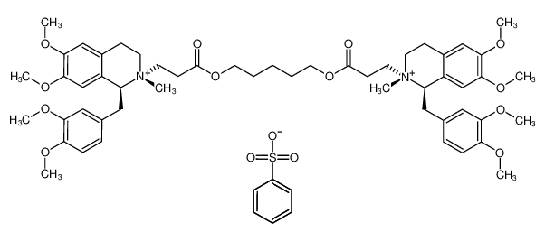 Atracurium besylate,(1R,2S,1'S,2'R)- CAS:96946-54-2 manufacturer & supplier