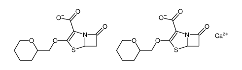 4-Thia-1-azabicyclo[3.2.0]hept-2-ene-2-carboxylic acid,7-oxo-3-[(tetrahydro-2H-pyran-2-yl)methoxy]-, calcium salt CAS:96959-70-5 manufacturer & supplier