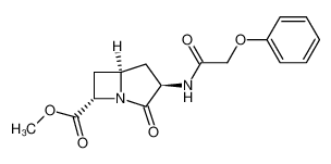 methyl 3-endo-phenoxyacetamido-2-oxo-1-azabicyclo(3.2.0)heptane-7-exo-carboxylate CAS:96960-50-8 manufacturer & supplier