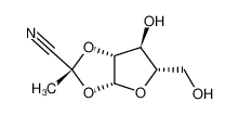 (2R,3aR,5S,6S,6aR)-6-Hydroxy-5-hydroxymethyl-2-methyl-tetrahydro-furo[2,3-d][1,3]dioxole-2-carbonitrile CAS:96961-10-3 manufacturer & supplier