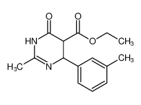 ethyl 2-methyl-6-oxo-4-(m-tolyl)-1,4,5,6-tetrahydropyrimidine-5-carboxylate CAS:96962-07-1 manufacturer & supplier