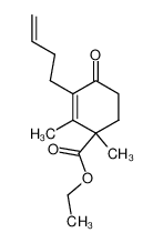 3-(3-Butenyl)-1,2-dimethyl-4-oxo-2-cyclohexen-1-carbonsaeure-ethylester CAS:96962-61-7 manufacturer & supplier