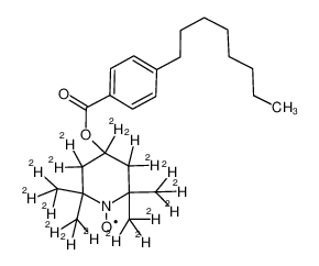 4-((p-n-octylbenzoyl)oxy)perdeuterio-2,2,6,6-tetramethylpiperidine-1-oxyl CAS:96964-94-2 manufacturer & supplier