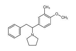 1-Pyrrolidino-2-phenyl-1-(4-methoxy-3-methyl-phenyl)-aethan CAS:96967-15-6 manufacturer & supplier