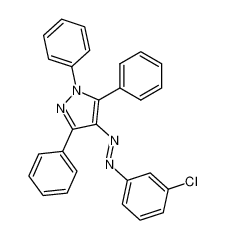 4-(3-chloro-phenylazo)-1,3,5-triphenyl-1H-pyrazole CAS:96971-10-7 manufacturer & supplier