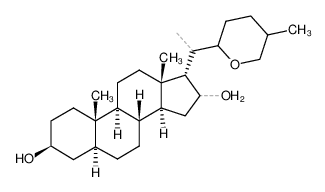 20ξ-Methyl-22,26-epoxy-17-iso-cholestan-3β,16ξ-diol CAS:96971-75-4 manufacturer & supplier