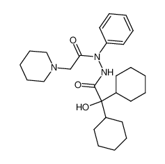 N'-(dicyclohexyl-hydroxy-acetyl)-N-phenyl-N-(piperidin-1-yl-acetyl)-hydrazine CAS:96973-77-2 manufacturer & supplier