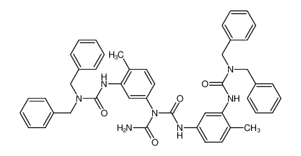 1,3-Bis-(4-methyl-3-(N,N-dibenzyl-ureido)-phenyl)-biuret CAS:96975-21-2 manufacturer & supplier