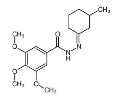 3-Methyl-cyclohexanon-(3,4,5-trimethoxy-benzoylhydrazon) CAS:96977-77-4 manufacturer & supplier